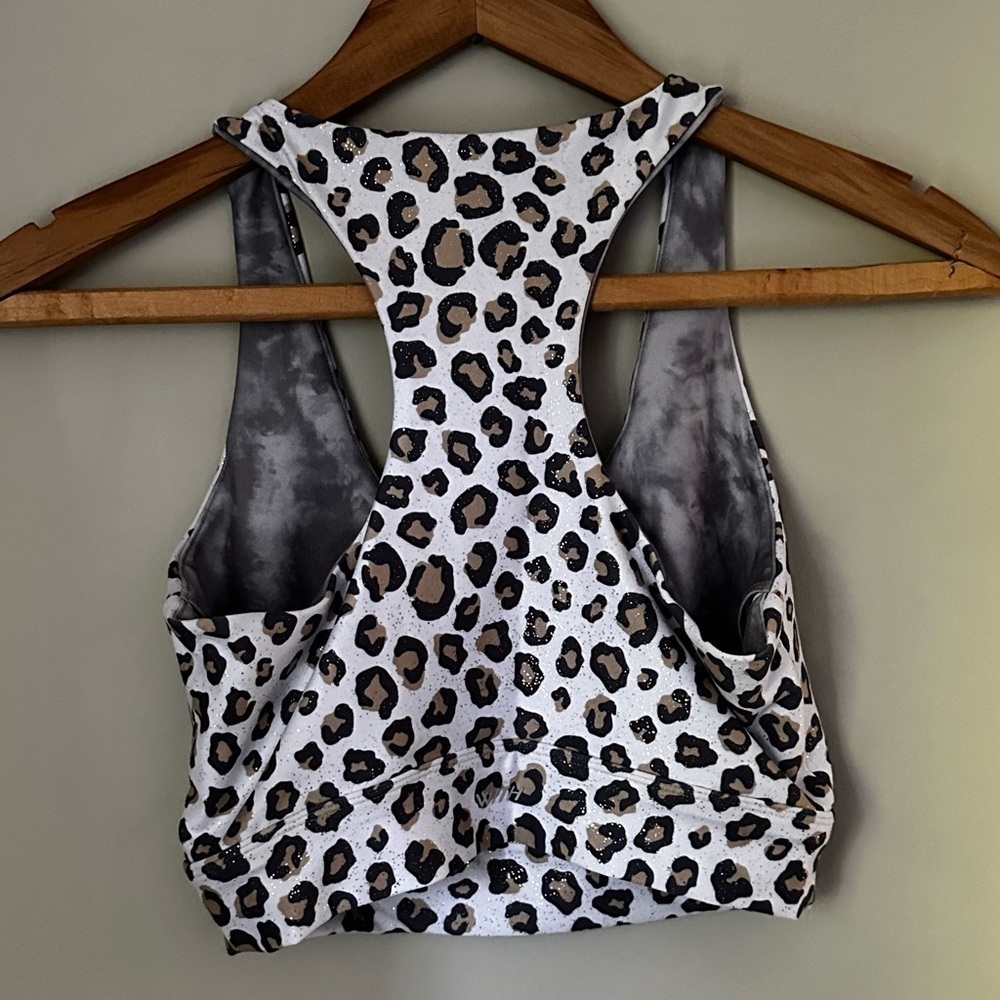 Wear it to Heart | IRENE BRA WITH FOIL WILD CHEETAH WHITE | Medium - Picture 3 of 12